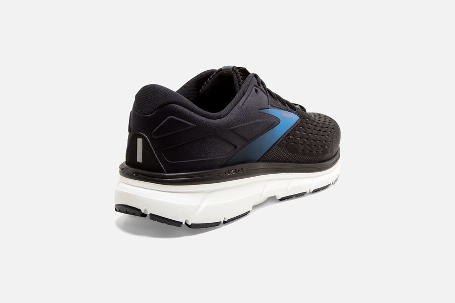 Dyad 11 Road Brooks Running Shoes NZ Mens - Black/Blue - BRZVXG-392